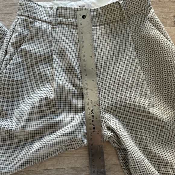 Aritzia checkered trousers little moon size 00 - Picture 3 of 8